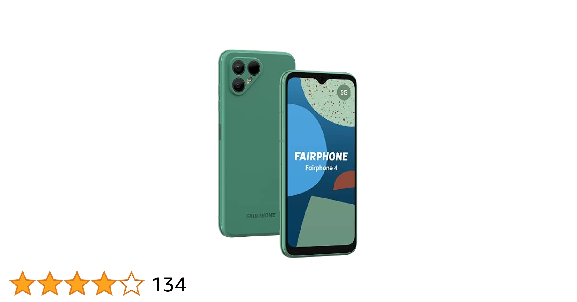 Fairphone 4 5G Sustainable Smartphone (8GB RAM | 256GB, 6.3
